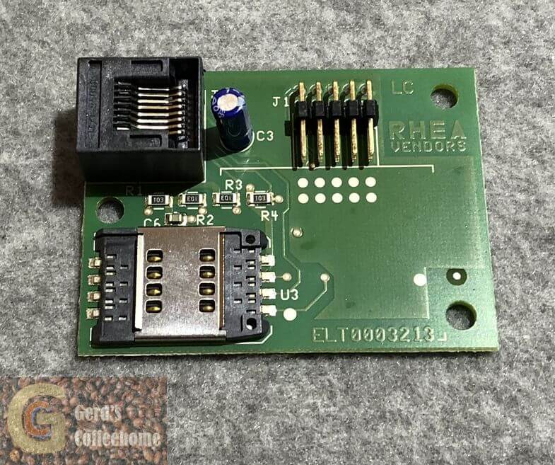 SCH0006100 Interfaceplatine Flashcard