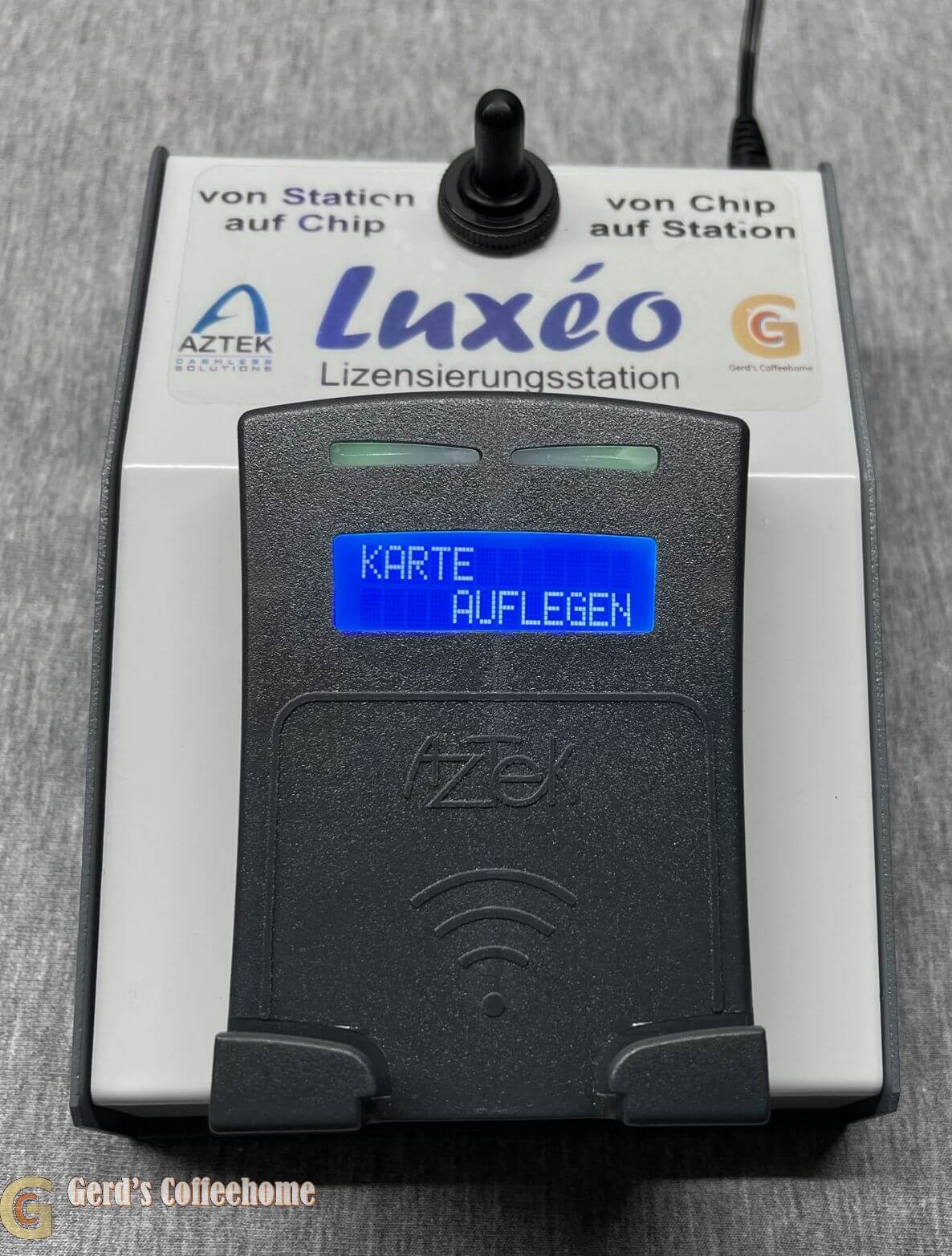 AZTEK Lizensierungsstaton AZTEK Lizensierungsstaton