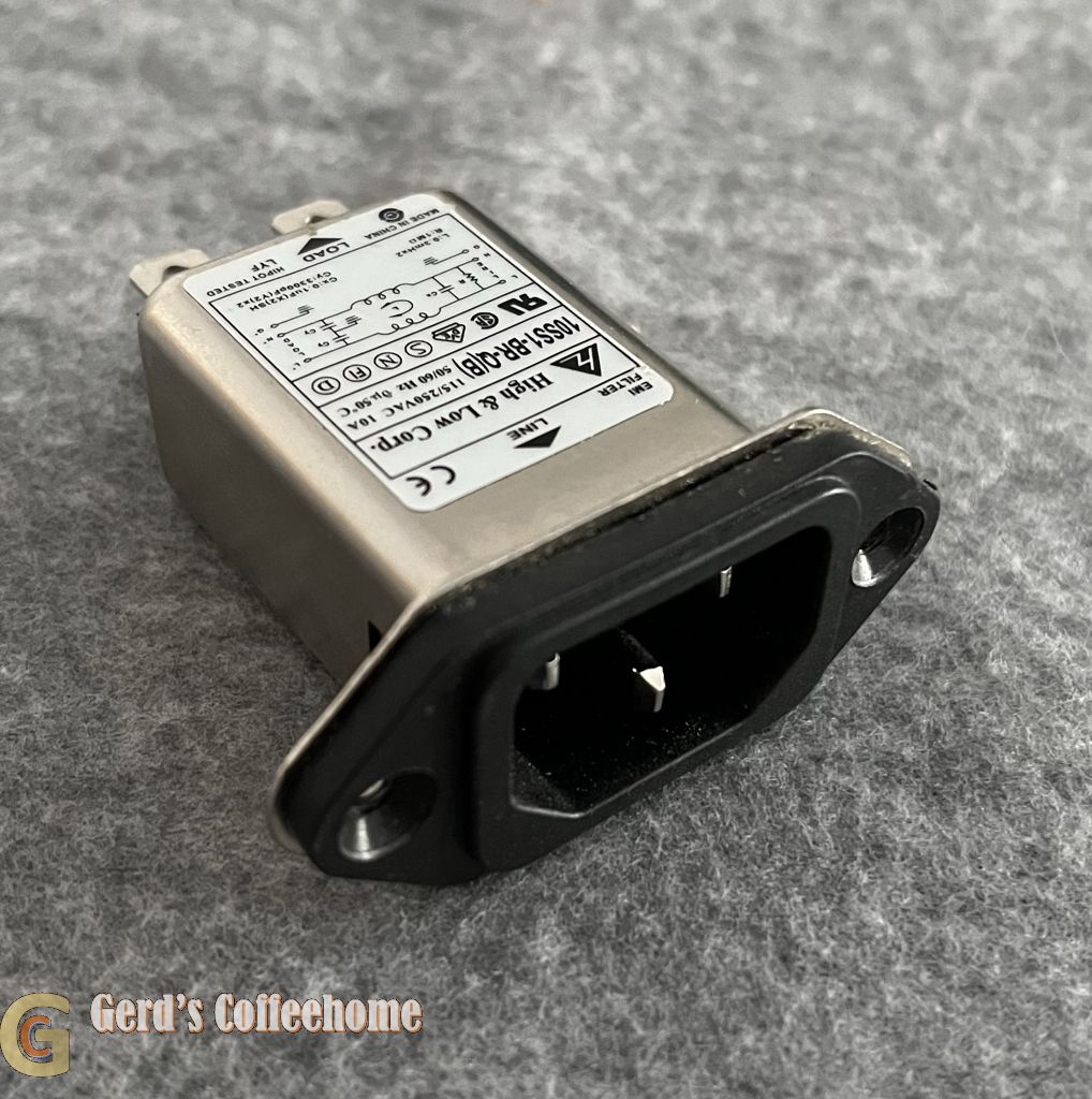 ELE0002315-Rheavendors-Netzbuchse-115-250V-10A Netzbuchse 115/250V 10A