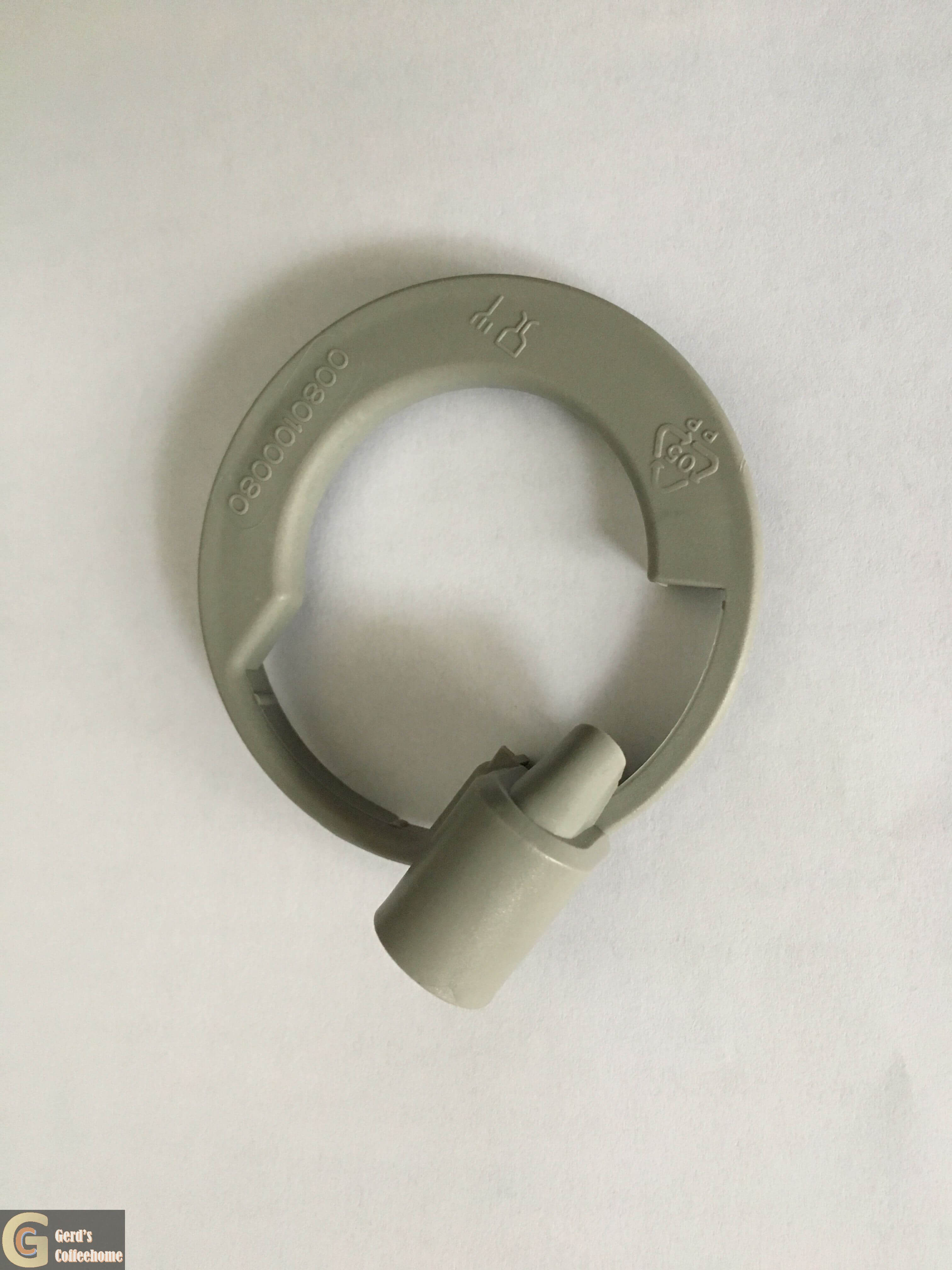 Dampfdeckel Grau Zulauf 2,5 mm